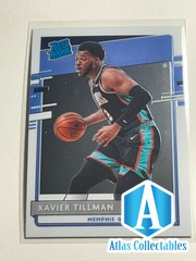 2020-21 Donruss Optic Xavier Tillman RC Rated Rookie # 185 Grizzles